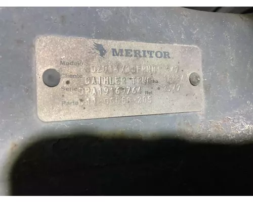 Meritor MT4014X Cutoff Assembly (Housings & Suspension Only)