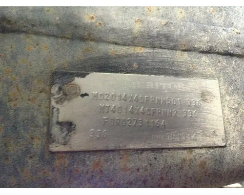 Meritor MT4014X Cutoff Assembly (Housings & Suspension Only)