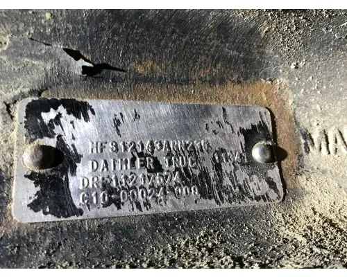 Axle Assembly, Front (Steer) Meritor MFS-12 Vander Haags Inc Cb