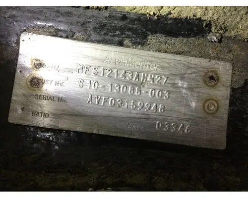  Meritor MFS-12 Vander Haags Inc Cb