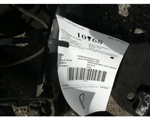 Axle Beam (Front) MERITOR MFS 12E122ANNA17 Big 3 Truck Parts, LLC