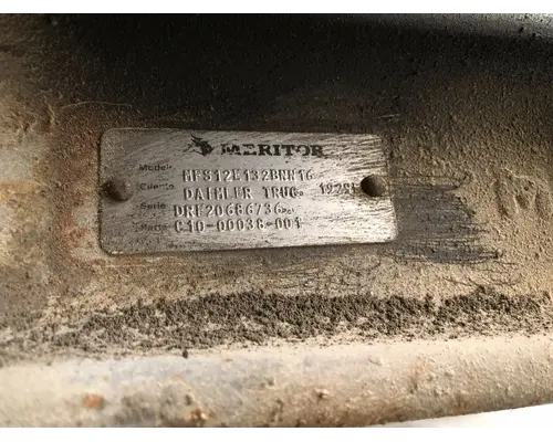 Axle Assembly, Front (Steer) Meritor MFS-12E Vander Haags Inc Cb