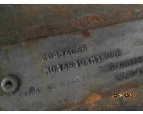 Transmission Assembly MERITOR MO16G10A Valley Heavy Equipment