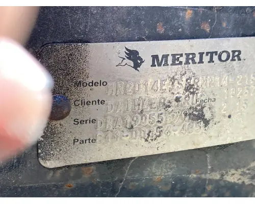 Axle Housing (Rear) Meritor MR2014E Vander Haags Inc Sp