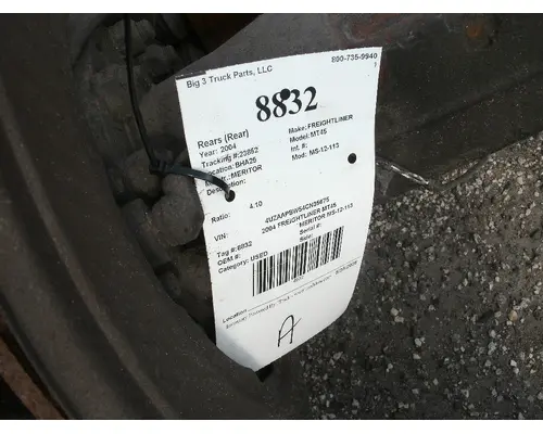 Rears (Rear) MERITOR MS-12-113 Big 3 Truck Parts, LLC