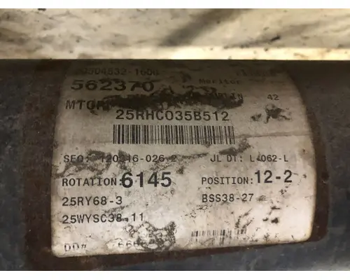 Meritor RDSRPL25 Drive Shaft, Rear