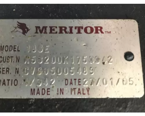 Meritor RS23186 Rear (CRR)