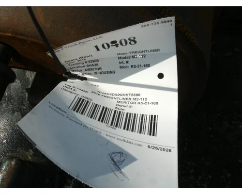 Rears (Rear) MERITOR RS-21-160 Big 3 Truck Parts, LLC
