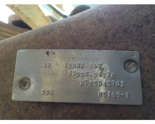 Axle Housing (Rear) Meritor SQ100 Vander Haags Inc Sp