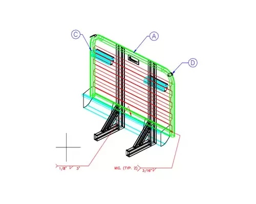 Headache Rack MERRITT ALL LKQ Plunks Truck Parts And Equipment - Jackson