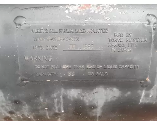 Mitsubishi Fuso FE639 Fuel Tank