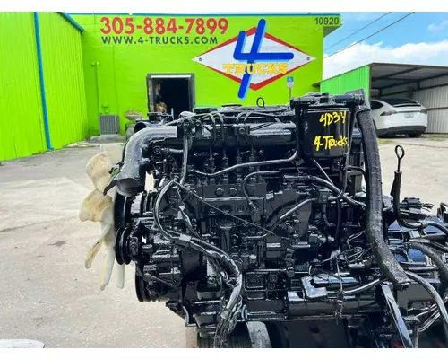 Engine Assembly MITSUBISHI 4D34-3AT3A 4-trucks Enterprises LLC