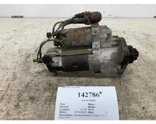 Starter Motor MITSUBISHI M009T73179 West Side Truck Parts