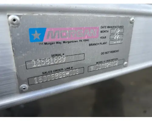 Body / Bed Morgan 26' Dry Van Body DTI Trucks