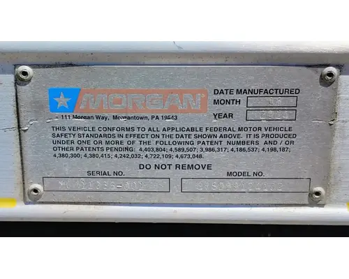 Morgan GVSD Body  Bed