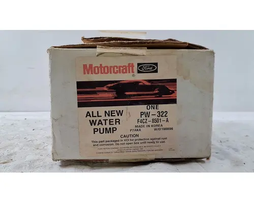 Motorcraft  Water Pump