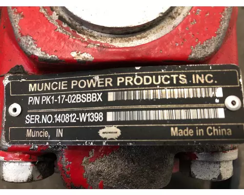 Muncie PK11702ACRLM Hydraulic Pump