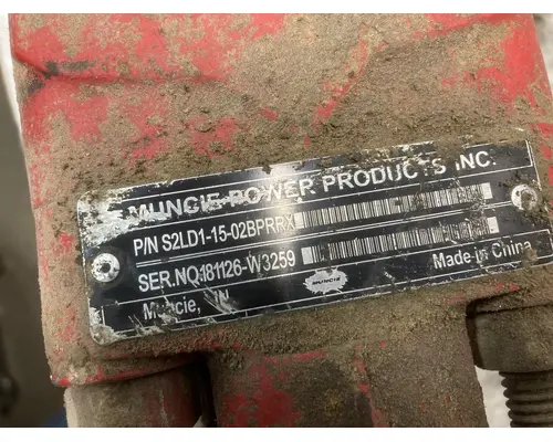 Muncie S2LD11502BPRL Hydraulic Pump