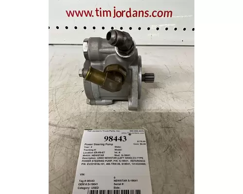 NEWSTAR S-19041 Power Steering Pump