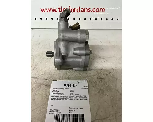 NEWSTAR S-19041 Power Steering Pump