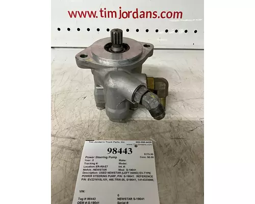 NEWSTAR S-19041 Power Steering Pump