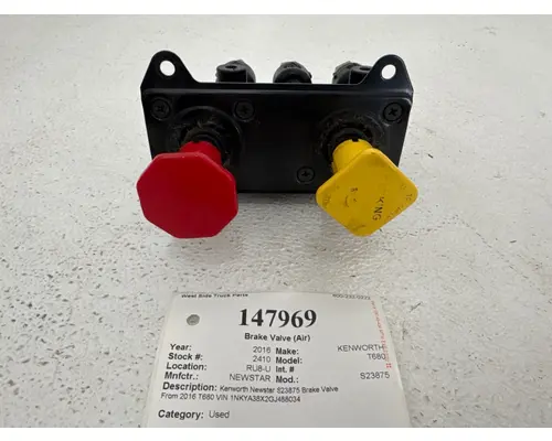 NEWSTAR S23875 Brake Valve (Air)