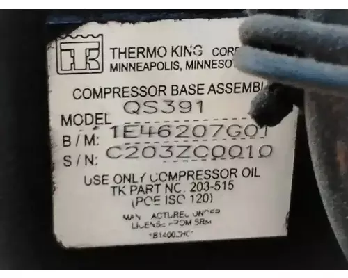 New Flyer DE40 LF Air Conditioner Compressor