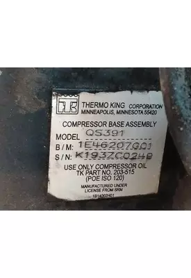 New Flyer DE40 LF Air Conditioner Compressor