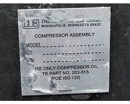 New Flyer DE40 LF Air Conditioner Compressor