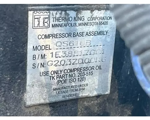 New Flyer DE40 LF Air Conditioner Compressor