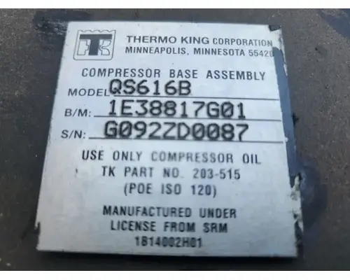 New Flyer DE40 LF Air Conditioner Compressor