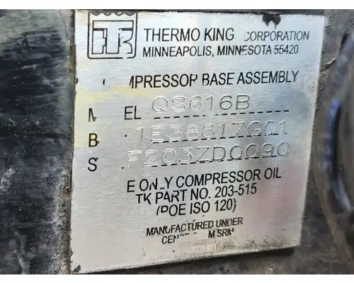 New Flyer DE40 LF Air Conditioner Compressor