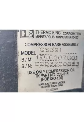 New Flyer DE40 LF Air Conditioner Compressor