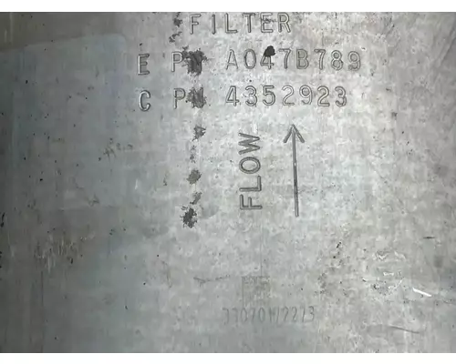 New Flyer DE40 LF DPF (Diesel Particulate Filter)