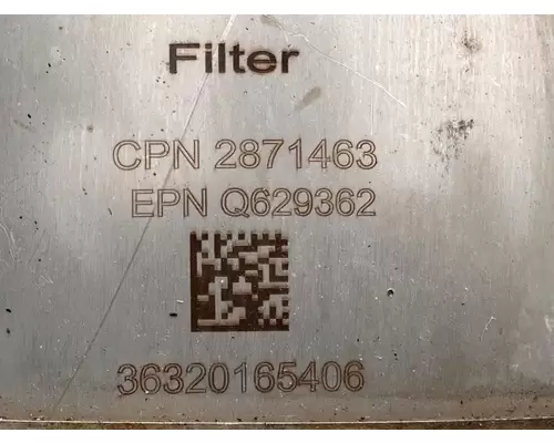 New Flyer DE40 LF DPF (Diesel Particulate Filter)