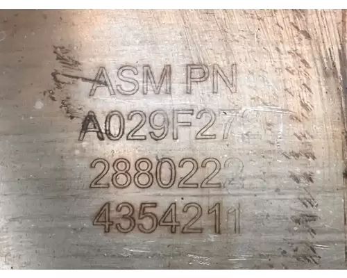 New Flyer DE40 LF DPF (Diesel Particulate Filter)