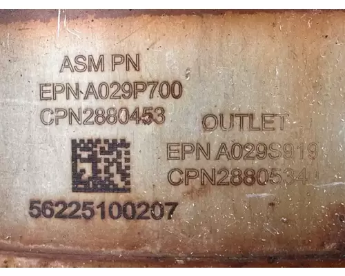 New Flyer DE40 LF DPF (Diesel Particulate Filter)