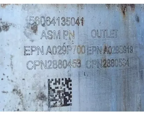 New Flyer DE40 LF DPF (Diesel Particulate Filter)