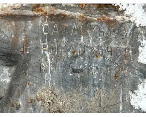 DPF (Diesel Particulate Filter) New Flyer DE40 LF Complete Recycling Group LLC