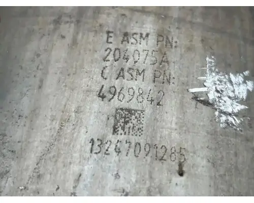 DPF (Diesel Particulate Filter) New Flyer DE40 LF Complete Recycling Group LLC