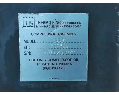 Air Conditioner Compressor New Flyer Xcelsior Complete Recycling Group LLC