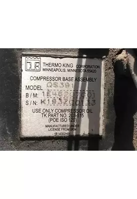 New Flyer Xcelsior Air Conditioner Compressor