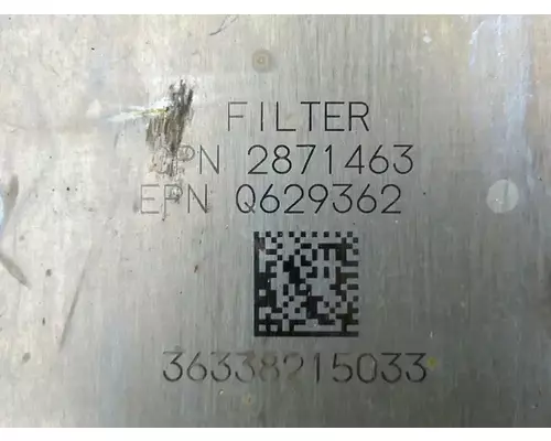New Flyer Xcelsior DPF (Diesel Particulate Filter)