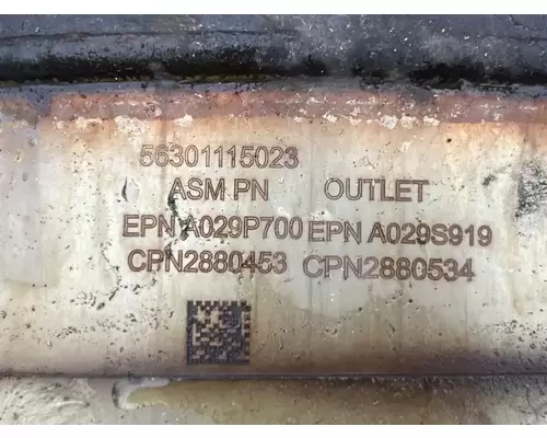 New Flyer Xcelsior DPF (Diesel Particulate Filter)