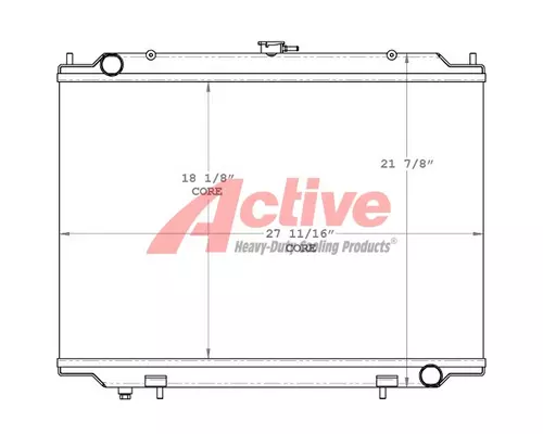 Nissan Generator Radiator