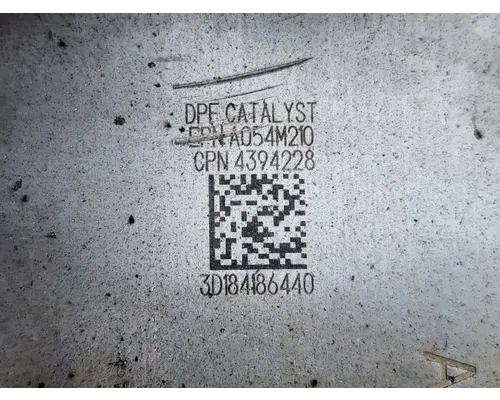 Not Available N/A DPF (Diesel Particulate Filter)