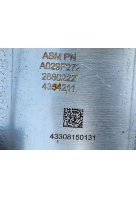 Not Available N/A DPF (Diesel Particulate Filter)