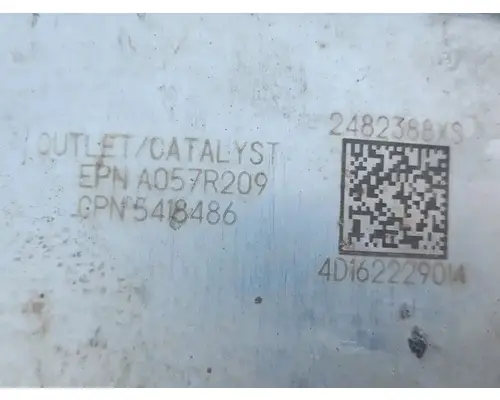 Not Available N/A DPF (Diesel Particulate Filter)