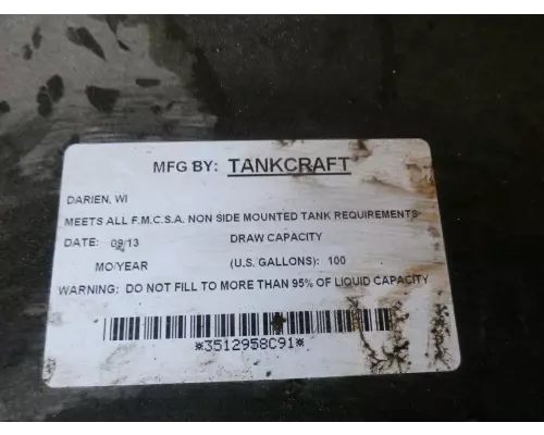 Not Available N/A Fuel Tank