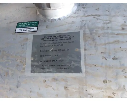 Not Available Other Fuel Tank